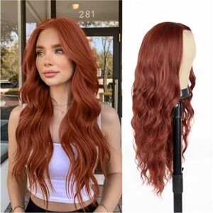 Long Body Wavy Auburn Wig for woman *NEW*